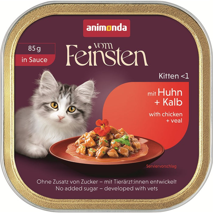 Animonda Cat vom Feinsten in Sauce Kitten 32x85g