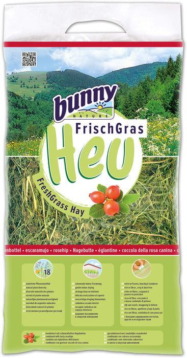 Bunny FrischGras Heu Hagebutten