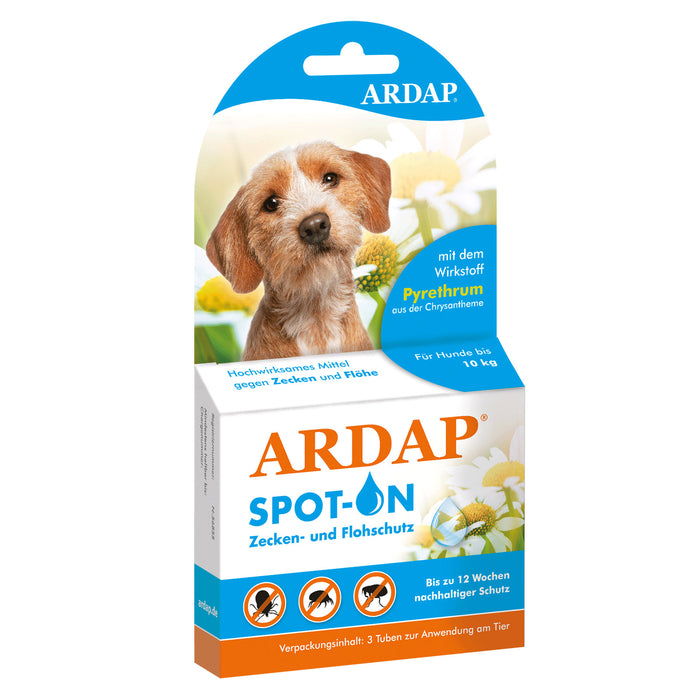 Ardap Spot-On für Hunde unter 10 kg