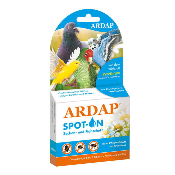 Ardap Spot-On für Ziervögel/Brieftauben