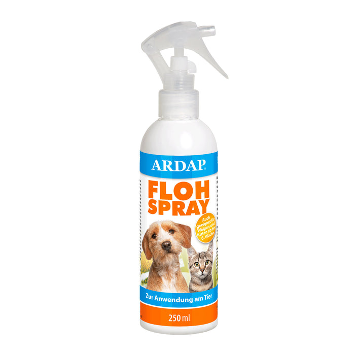 Ardap Flohspray zur Anwendung am Tier.