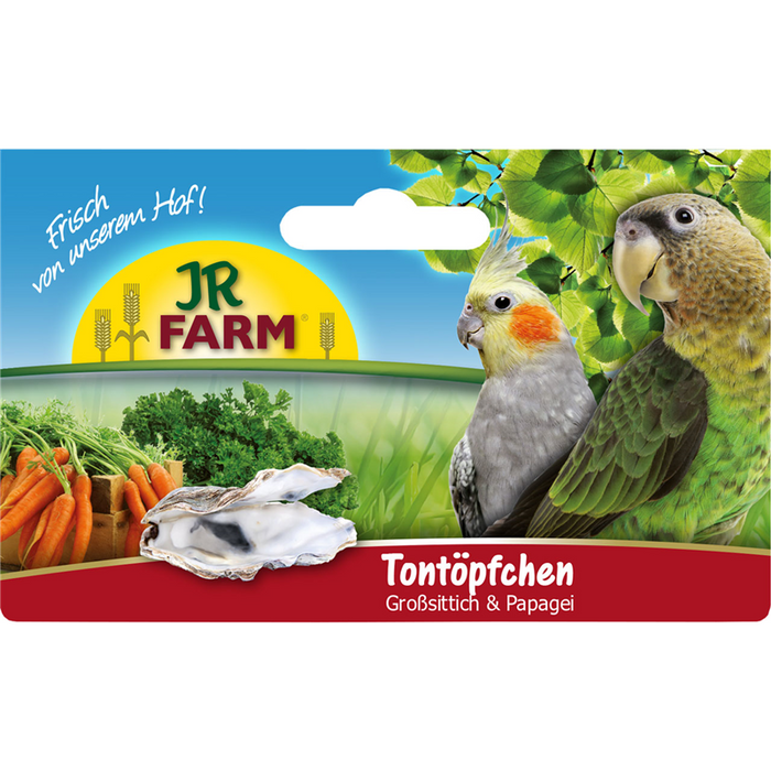 JR Farm Birds Play Tontöpfchen Großsittich & Papagei 260g