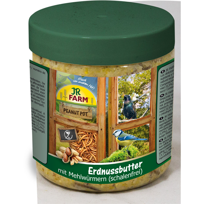 JR Garden Erdnussbut. Mehlwü. 400g