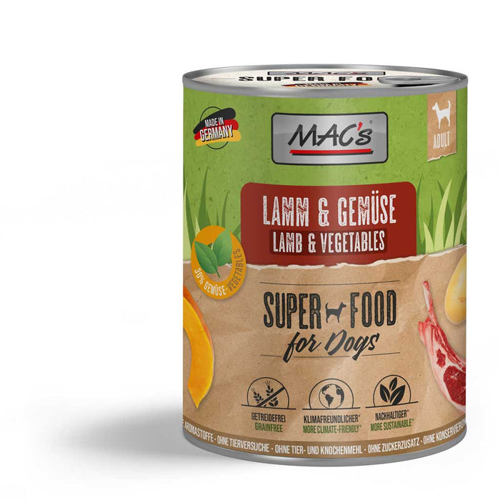 Macs Dog & Gemüse 6x800g