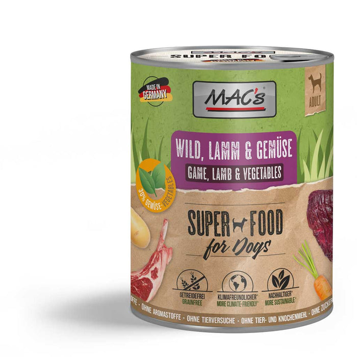 MACs Dog Wild, Lamm 6x800g