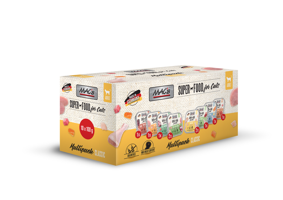 MAC's CAT Schale Schalen Multipack Klassik 12x100g