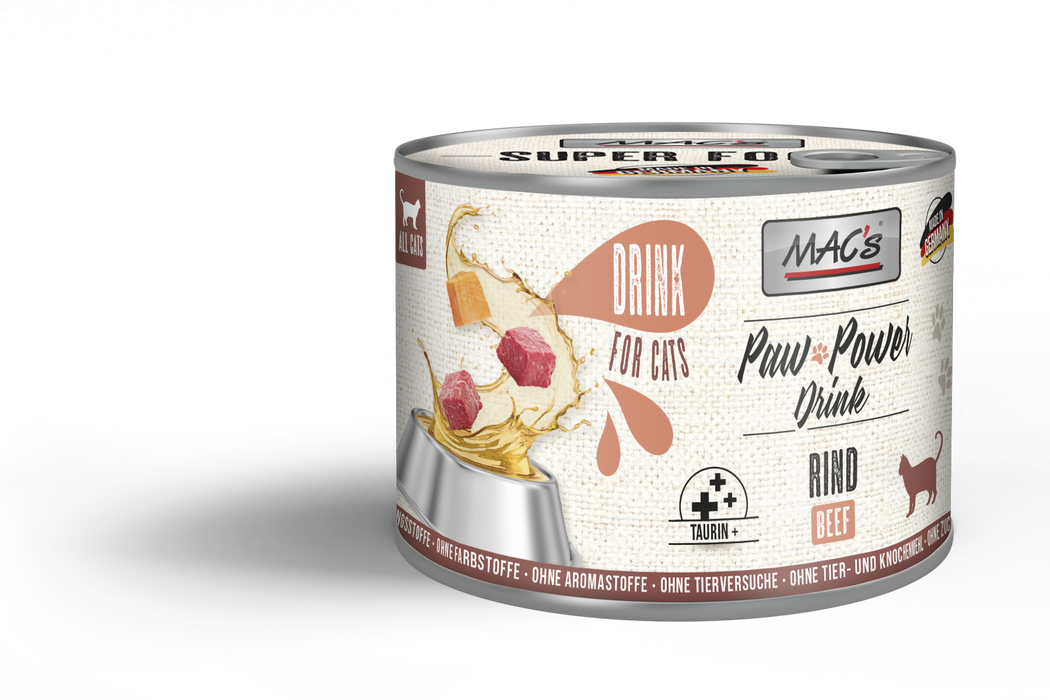 MAC's CAT - Paw Power Drink 6x200g