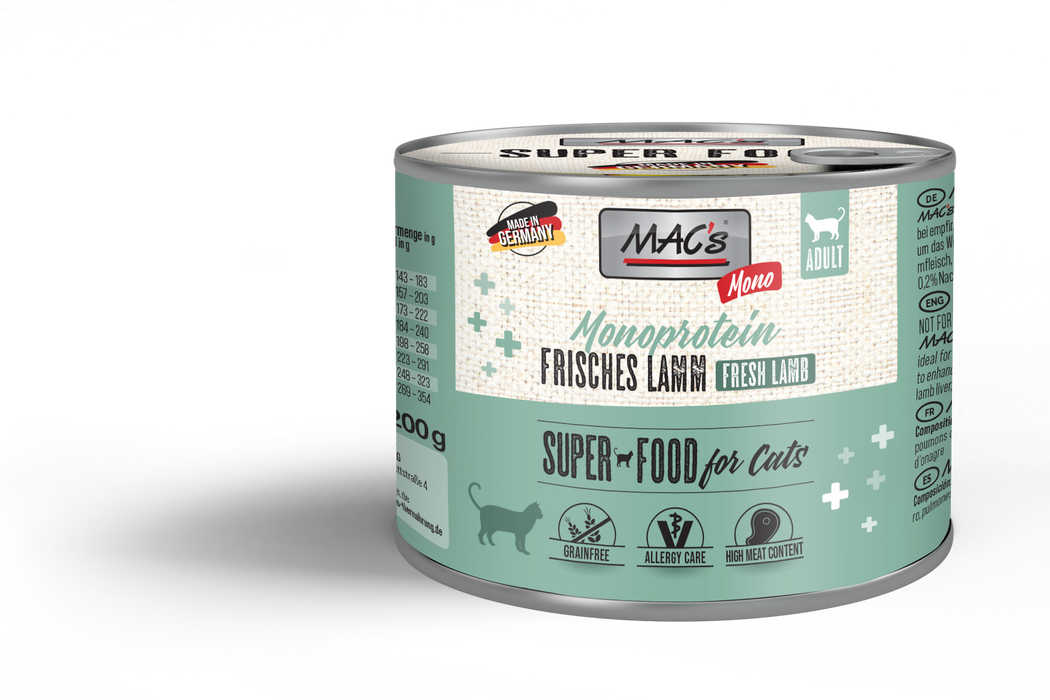 MAC's CAT - Monoprotein Dose 6x200g