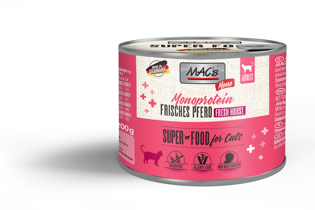 MAC's CAT - Monoprotein Dose 6x200g