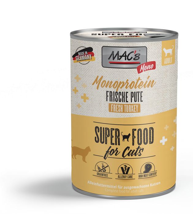 MAC's CAT - Monoprotein Dose 6x400g