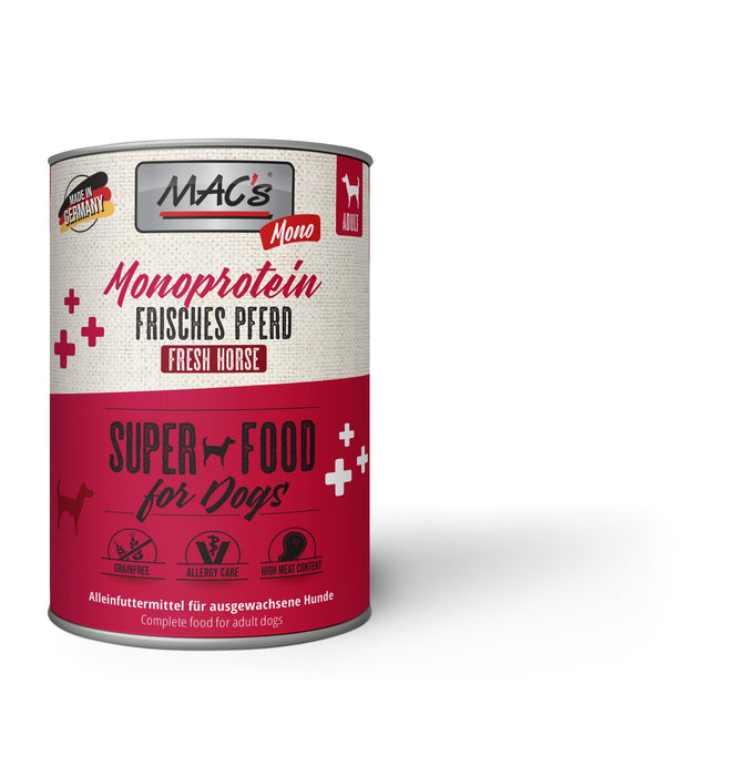 MAC's DOG - Monoprotein Dose 6x400g