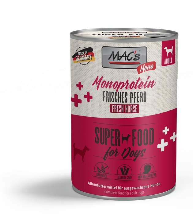 MAC's DOG - Monoprotein Dose 6x400g