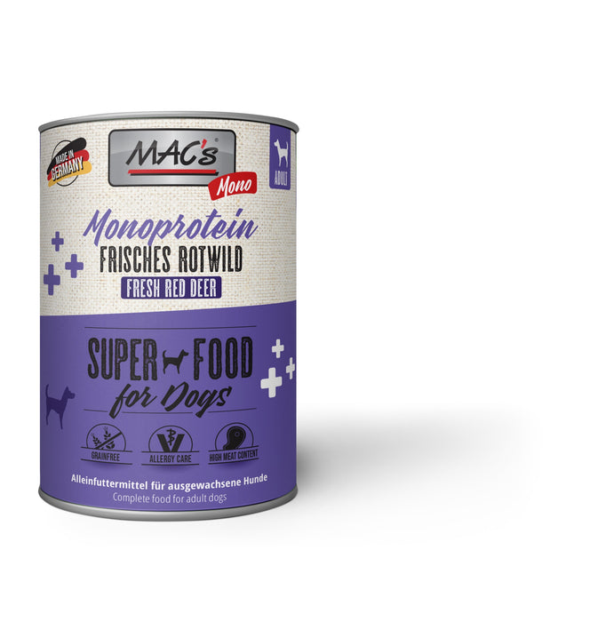 MAC's DOG - Monoprotein Dose 6x400g