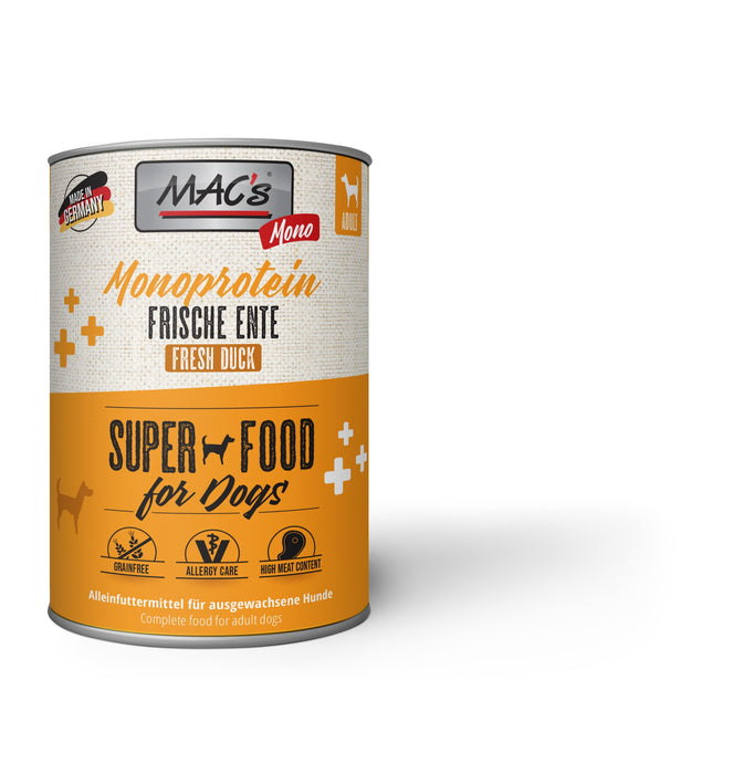 MAC's DOG - Monoprotein Dose 6x400g