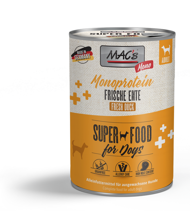 MAC's DOG - Monoprotein Dose 6x400g