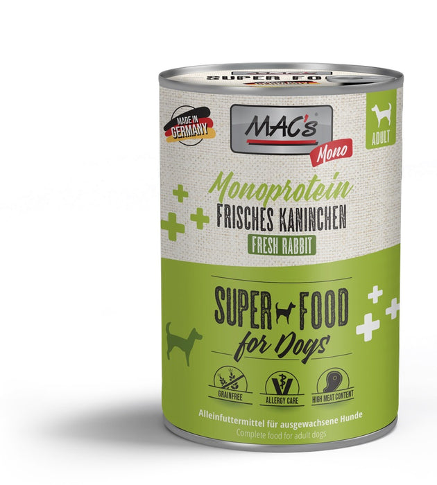 MAC's DOG - Monoprotein Dose 6x400g