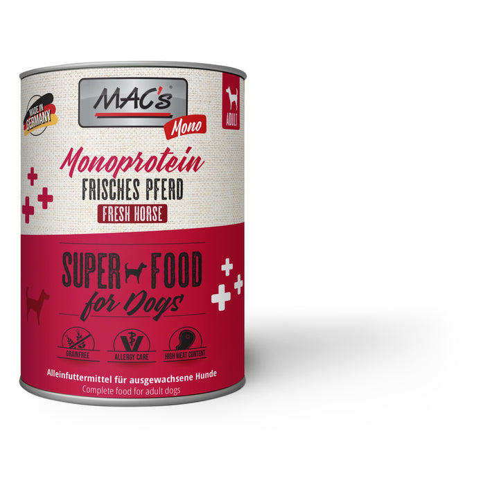 MAC's DOG - Monoprotein Dose 6x800g