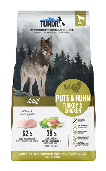 Tundra Dog - Trockenfutter Pute & Huhn