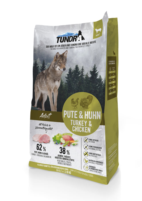 Tundra Dog - Trockenfutter Pute & Huhn
