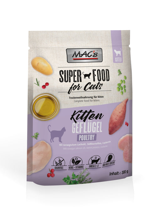 MAC's CAT Trockenfutter - Kitten Geflügel