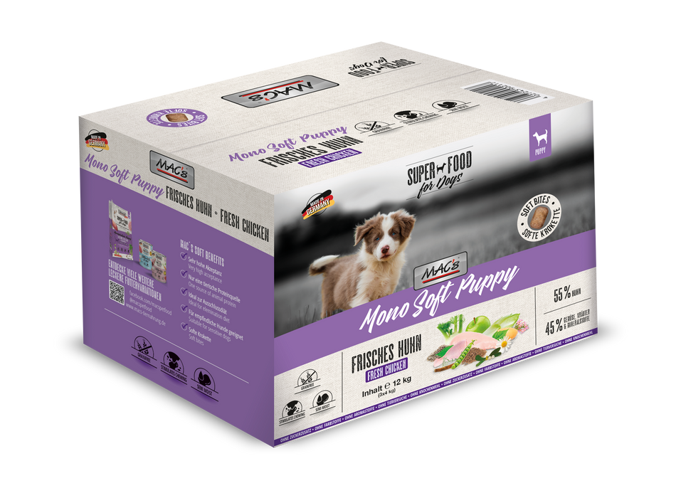 MAC's DOG - Mono Soft Puppy Frisches Huhn