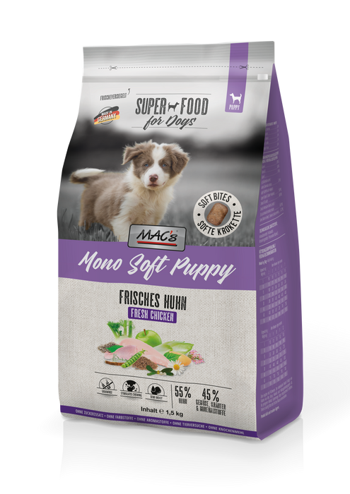 MAC's DOG - Mono Soft Puppy Frisches Huhn