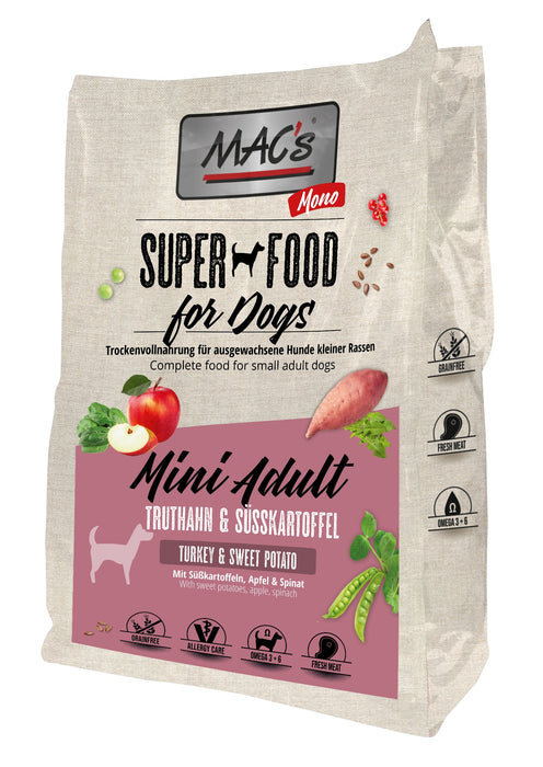 MAC's DOG - Monoprotein Mini Adult Truthahn