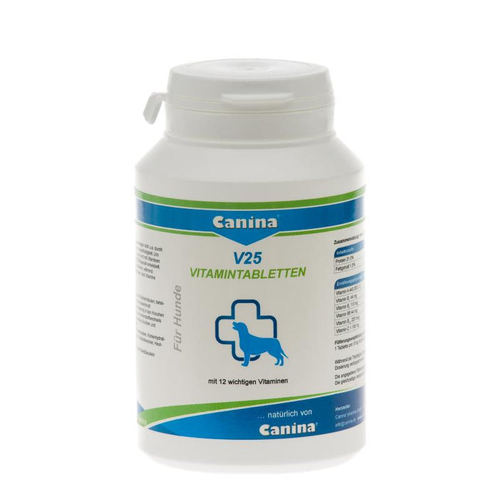 Canina V25 Vitamintabletten 100g.