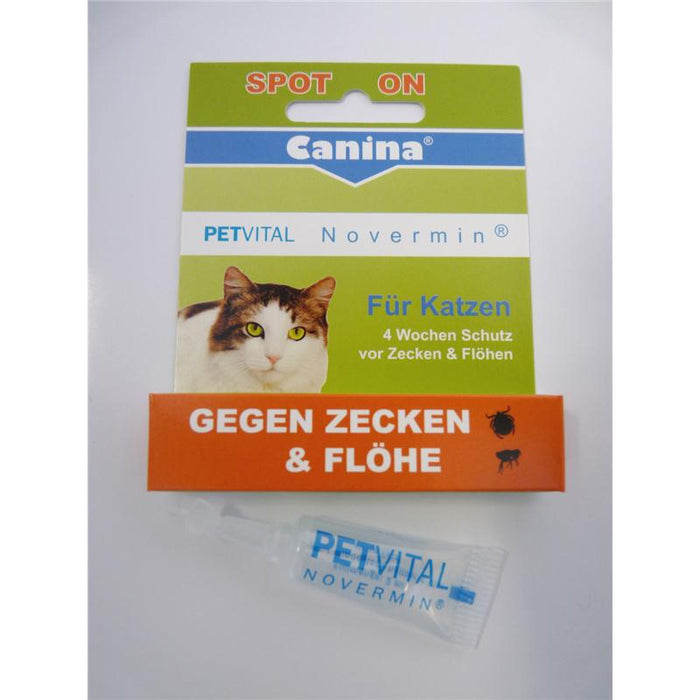 Canina Petvital Novermin für Katzen.