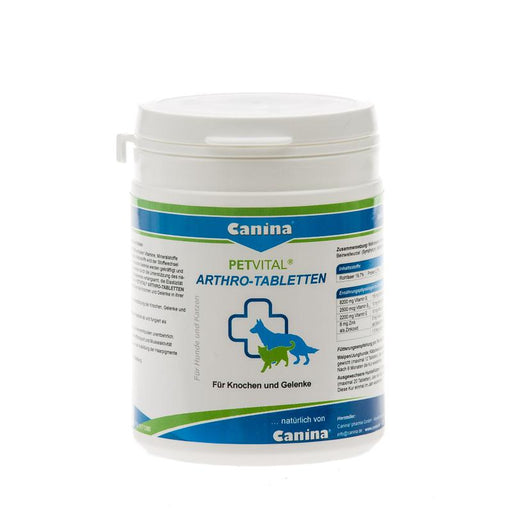 Canina Petvital Arthro-Tabletten.