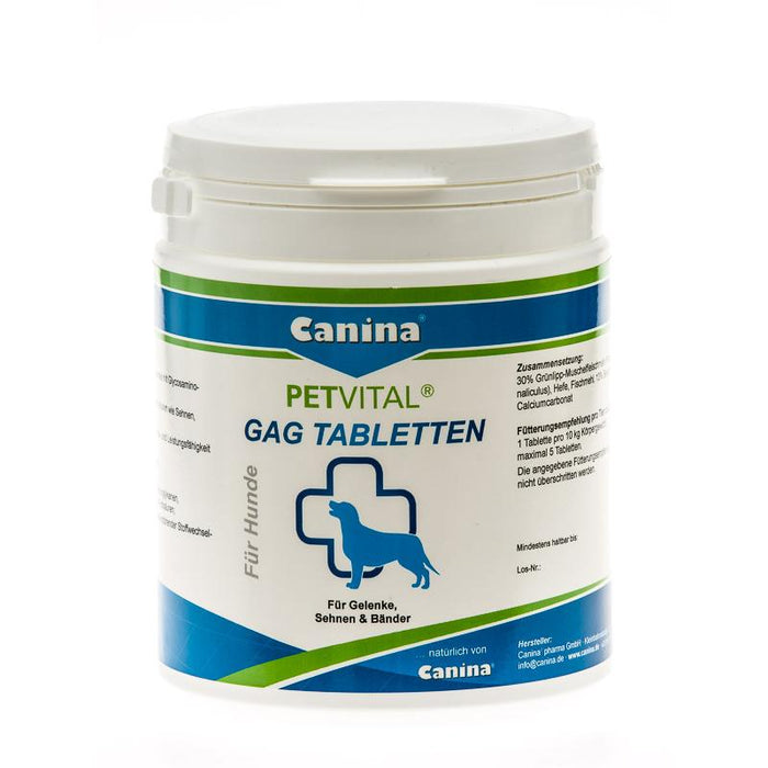 Canina Petvital GAG Tabletten.