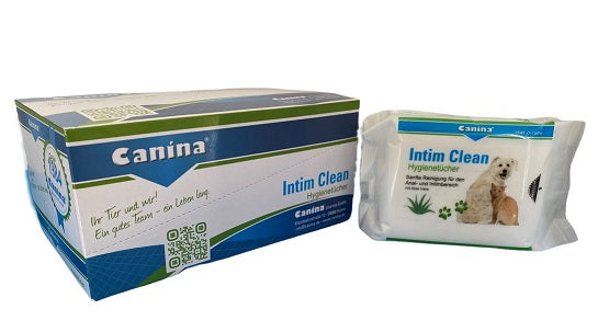 Canina Intim Clean Tücher  Display.