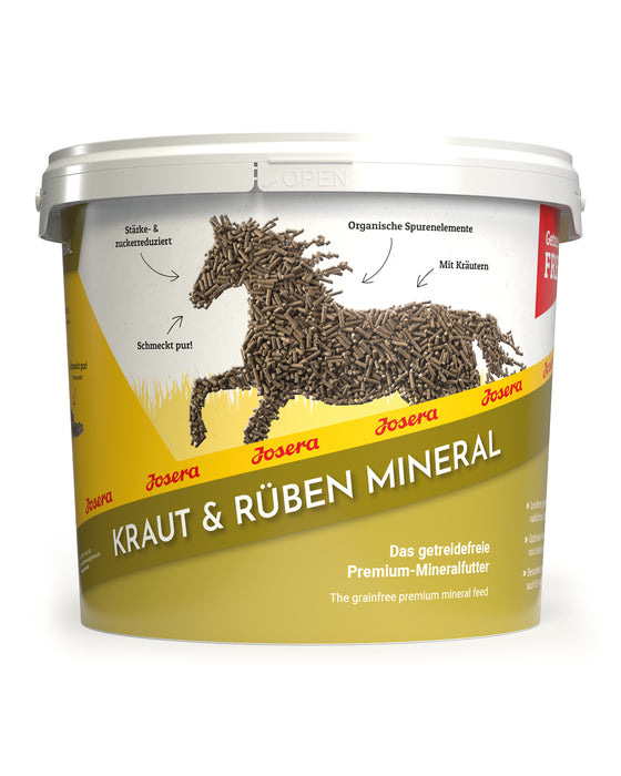 Josera Pferd Kraut & Rüben Mineral