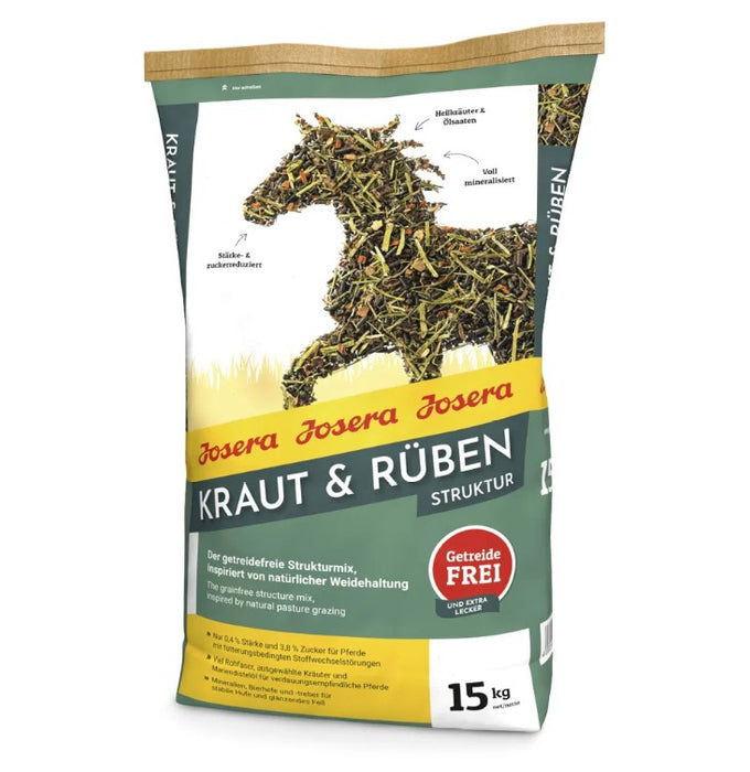 Josera Pferd, Kraut&Rüben Strukturmüsli