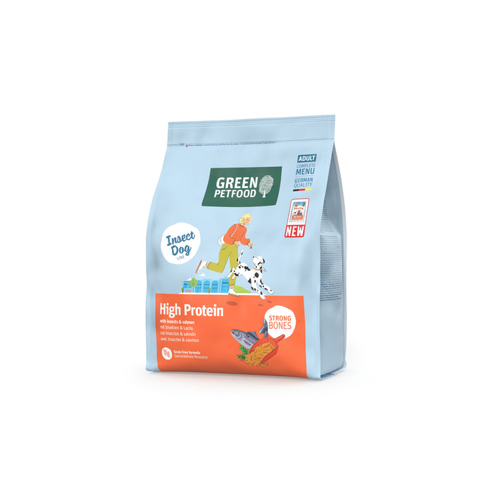 Green Petfood Dog - High Protein with Insects