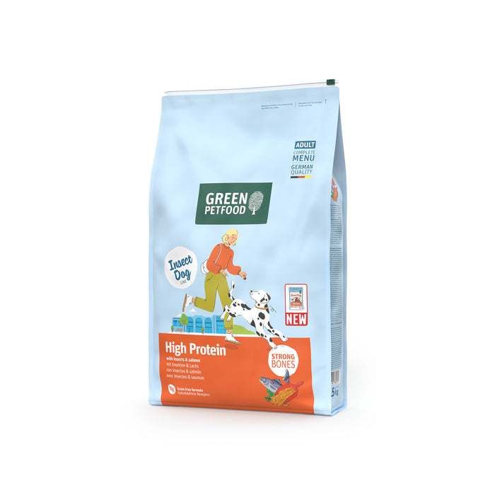Green Petfood Dog - High Protein with Insects