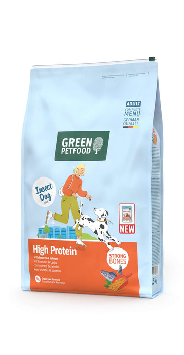 Green Petfood Dog - High Protein with Insects