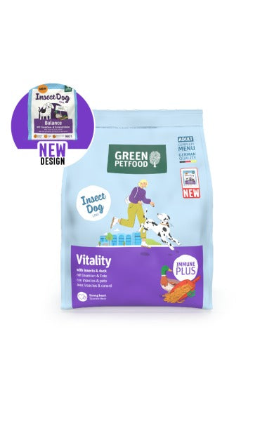 Green Petfood Dog - Vitality with Insects