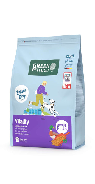 Green Petfood Dog - Vitality with Insects
