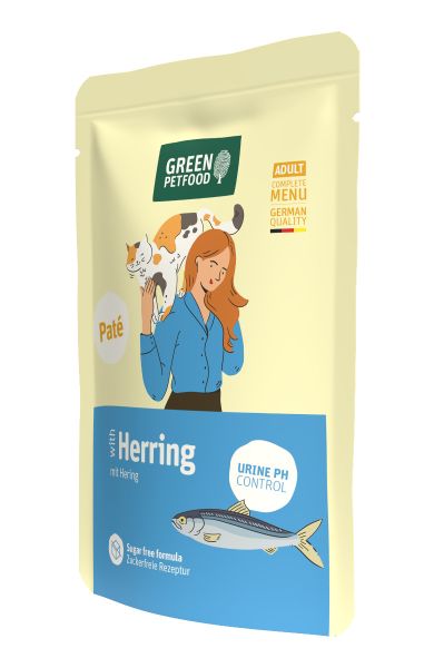 Green Petfood Cat Paté 8x85g