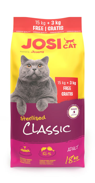 JosiCat Sterilised Classic 15 +