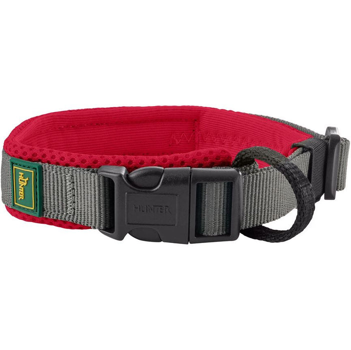 Hunter Halsung Maldon Polyester rot/grau