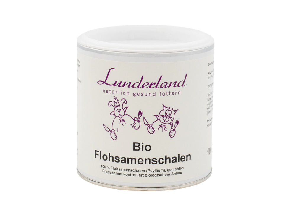 Lunderland Bio-Flohsamenschalen