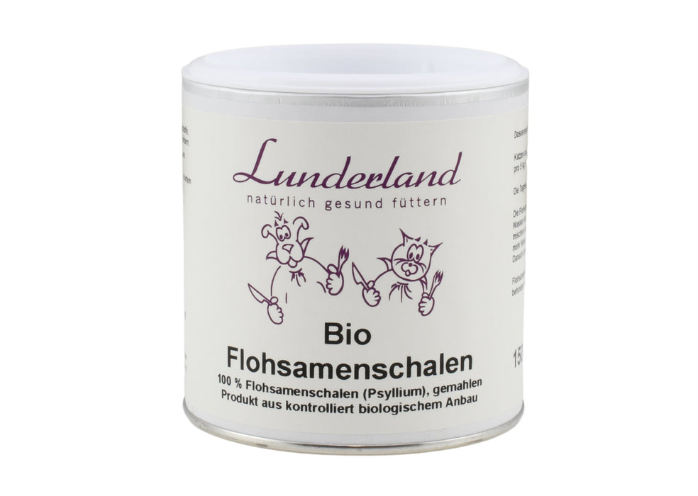 Lunderland Bio-Flohsamenschalen