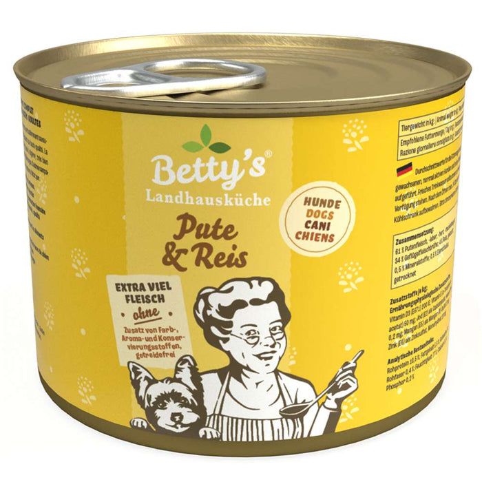 Betty's Landhausküche Dog - Dosen 6x200g