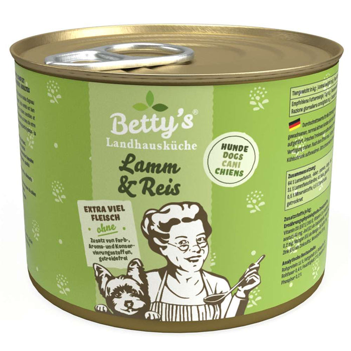 Betty's Landhausküche Dog - Dosen 6x200g