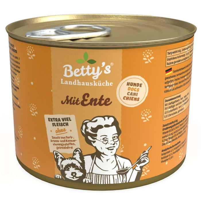 Betty's Landhausküche Dog - Dosen 6x200g