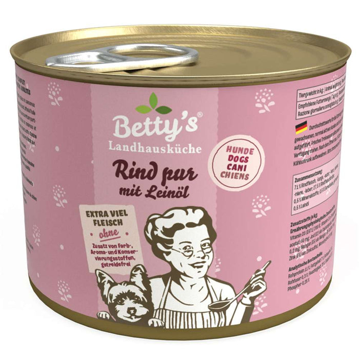 Betty's Landhausküche Dog - Dosen 6x200g