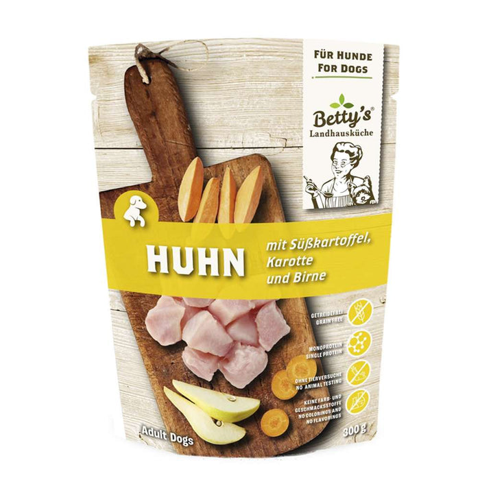 Betty's Landkausküche Dog - Pouchbeutel 10x300g