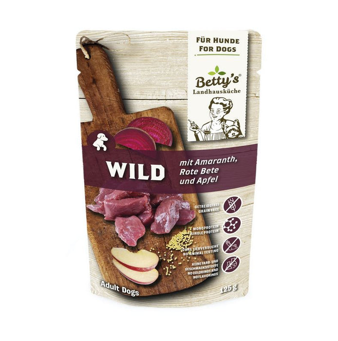 Bettys Landhausküche Hund FB Wild mit Rote Beete & Amaranth